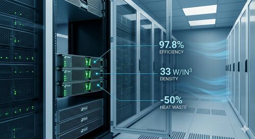 kasus perusahaan terbaru tentang Solusi Daya Pusat Data Eropa: Mengurangi Masalah Termal dengan Efisiensi 97,8%