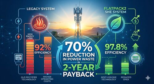 kasus perusahaan terbaru tentang Reducing OPEX in High Energy Cost Regions: Rectifier Upgrade Paths for South American Operators