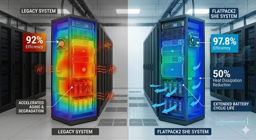 kasus perusahaan terbaru tentang Thermal Optimization for European Central Offices: Extending Battery Life by Reducing Heat Dissipation