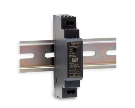 Pengisi Daya yang Dapat Diprogram Din Rail Dc Power Supply HDR-15 HDR-60 HDR-100