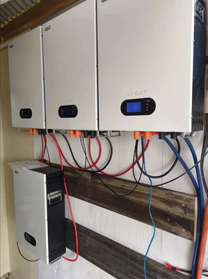 48V 100Ah 200Ah Baterai Lithium Telekomunikasi Terpasang di Dinding 5Kwh 10Kwh