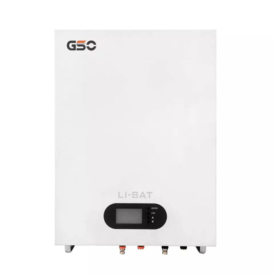 Deep Cycle 48V 200ah Wall Mounted Baterai Lithium Ion Dengan BMS Untuk Aplikasi Penyimpanan Rumah