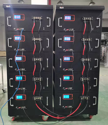 700Ah 48V Lithium Ion Telecom Paket Baterai Lithium Dengan BMS 35KWH 40KWH