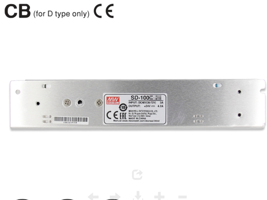 Mean Well Original Switch Power Supply SD-100C-12 DC konversi modul 36-72VAC 12dc modul 100W