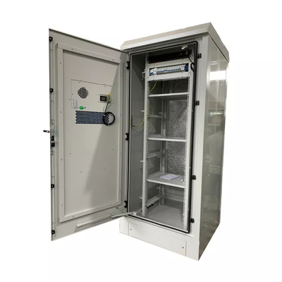 RAL7035 Baja Galvanis 19 Inch Telecom Cabinet Rack Enclosure 40U