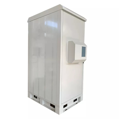 Pintu Ganda 24U Telekomunikasi Luar Ruang IP55 Anti Pencurian