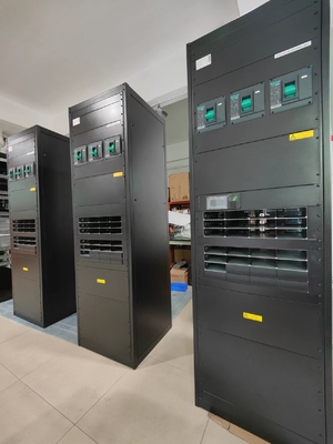 Flatpack2 Big System 48Vdc 84KW Telecom Power Kabinet Dalam Ruangan Oem