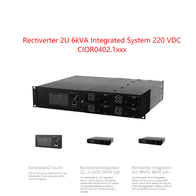 2u 6kva Rectiverter Eltek Integrated System Single Line Untuk 220vdc 241123.102 241123.100