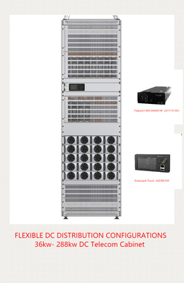 Pembangkit Listrik Valere Besar 36kw - 288kw Sistem Listrik Telekomunikasi Eltek Flatpack2 48/2000 Dia Flatpack2 48/3000HE Flatpack2 48/4000HE