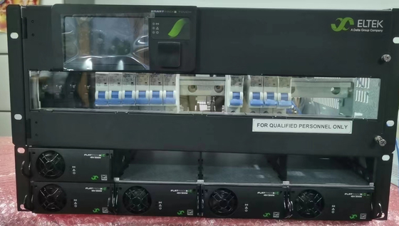 Eltek 48Vdc 19 Inch 5U Telecom 16kw 300A CTO System Smartpack Touch Controller Dengan Pemutus Distribusi