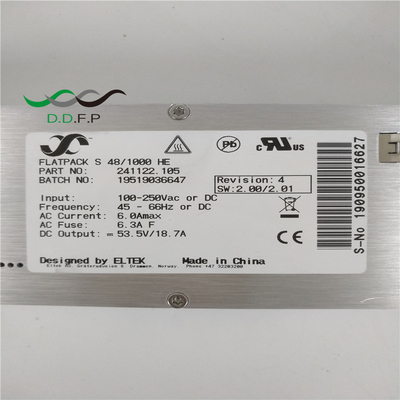 Eltek Flatpack S 48/1000 HE 48V 1000W P/N 241122.105 Untuk CTOS0301.XXX