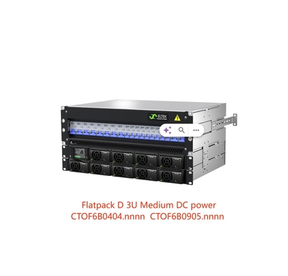Eltek Flatpack D 3U 48Vdc 15KW Distribusi Daya DC Medium Untuk Solusi Daya DC Fleksibel CTOF6B0404.Nnnn