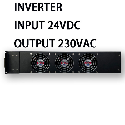 3Kva Charger 19"2U Rack Mount Dibangun-in Charger Off-grid Inverter Dengan Anti Short Overload Protection
