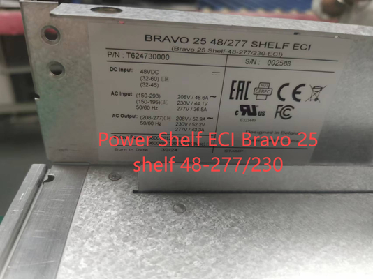 CE+T Power Shelf ECI Bravo 25 rak 48-277/230 -ECI P/N: T624730000
