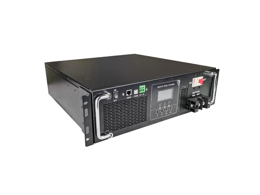 Rack Mount Hybrid 5kw 8kw 10kw Solar Energy Storage System 240v Ac Inverter Inverter tenaga surya