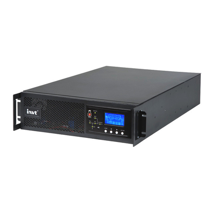 INVT 1Phase AC UPS 1KVA 2KVA 3KVA 6KVA 10KVA Untuk Dukungan Pusat Data Kecil Dibangun di Baterai