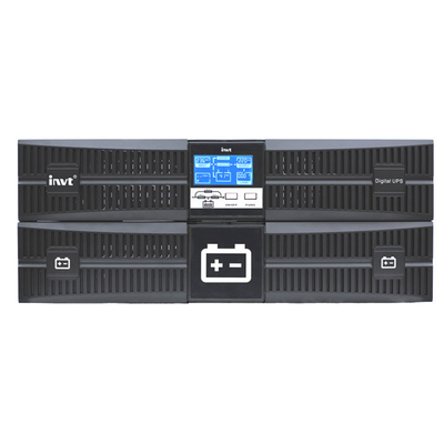 INVT 1Phase AC UPS 1KVA 2KVA 3KVA 6KVA 10KVA Untuk Dukungan Pusat Data Kecil Dibangun di Baterai