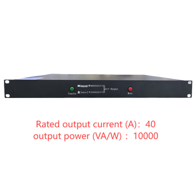 220V Dual-Switching STS Single-Phase Relay Static Transfer Switch dengan kisaran arus STS40S STS40D 40A Untuk Dual-Channel AC Power
