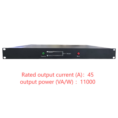 220V Dual-Switching STS Single-Phase Relay Static Transfer Switch dengan kisaran arus STS45S STS45D 45A Untuk Dual-Channel AC Power