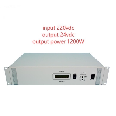 Seri RCT2000D Isolated DC DC Converters 19" Rackmount Input 220vdc Output 24vdc 1200W D50-11-14
