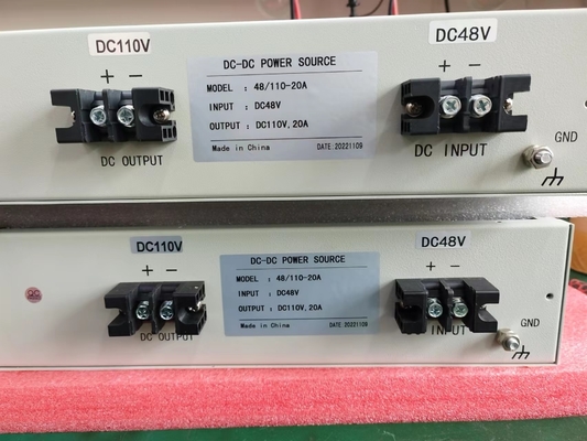 19" dalam Seri RCT2000D Konverter DC-DC Terisolasi Input 48vdc Output 220vdc 2200w D10-18-11