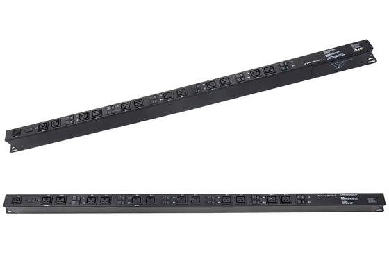 PDU Cerdas IDC Buatan Khusus Input AC380-415VAC Output C220-250VAC 16A-25A PDU Daya Tinggi
