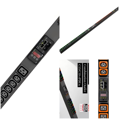 Vertiv Geist GU1 Smart Monitoring PDU Tipe 16A/32A Adaptive Load Rack Power Dengan C13/C19 Dual Ports Professional-Grade Untuk Data Center