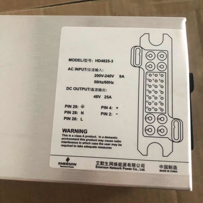 Original New EMERSON HD4825-3 48V 25A Komunikasi Power Supply Rectifier Module