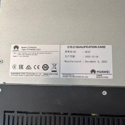 Sistem Daya DC 200A 48V Modul rectifier ETP48200-C5E1 Pasokan listrik 48v R4850g2