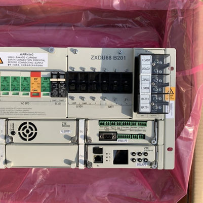 Sistem Catu Daya Telekomunikasi ZTE -48v 200a Efisiensi Tinggi Zxdu68 B201 Tertanam