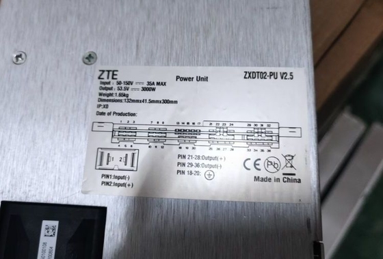 ZXDT02 PU V2.5 DC 3000W Kotak Modul Daya 19-inci Modul Surya Kotak Sumber Daya DC