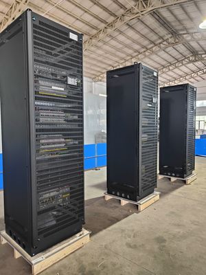 -48Vdc 1000A Sistem Daya Telekomunikasi Besar Pembangkit Listrik Besar 240Vac 2L+N+PE Dengan Flatpack2 48/3000 SHE 241119.106