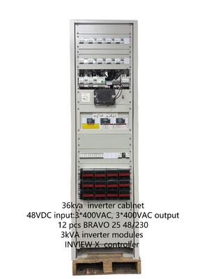 CE+T 36KVA AC DC Inverter Cabinet BRAVO 25 48/2303PH 36KVA 24KVA 12KVA Kabinet sistem