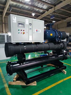 High Power Water Cooled Screw Chiller 1287.8KW - MK-620WD Peralatan Pendingin Industri