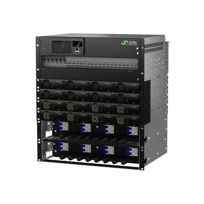 Sistem Daya Telekomunikasi Hibrida Eltek Flatpack2 dengan Kabinet Terintegrasi Jaringan Surya MPPT 300A/500A