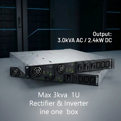 Sistem ELTEK Rectiveverter 3KVA 6KVA Hot-Pluggable untuk Solusi Daya Penting Infrastruktur Pusat Data & ICT