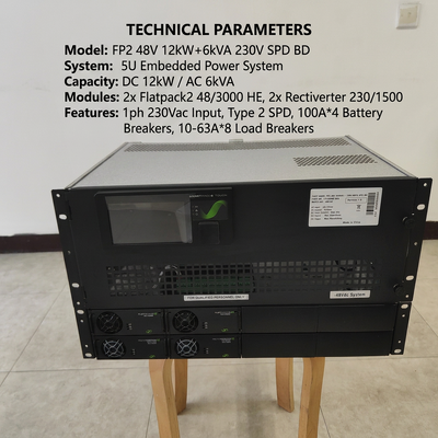 Sistem Daya Eltek Rectiverter 12KW DC & 6KVA AC