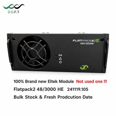 Eltek Flatpack2 48/3000HE 3000W 48V High Efficiency Hot Swappable Rectifier Module untuk catu daya telekomunikasi