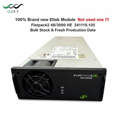 Eltek Flatpack2 48/3000HE 3000W 48V High Efficiency Hot Swappable Rectifier Module untuk catu daya telekomunikasi