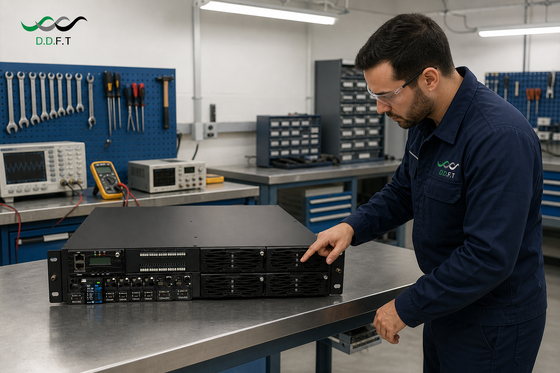 Sistem Inverter Modular 6KVA Keandalan Tinggi - Gelombang Sinus Murni 48Vdc hingga 220Vac untuk Telekomunikasi