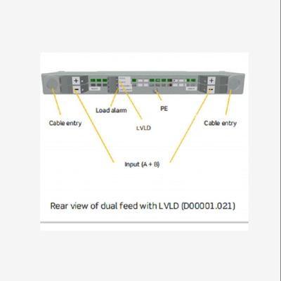 12 Way MCB Data Center Rack Unit Distribusi Daya PDU 1U