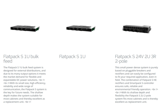 12VDC 24VDC 48VDC Modul Pemantauan Telekomunikasi Smartpack S Controller RS232