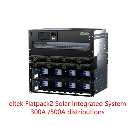 Tata Surya Murni 300A/500A Eltek Flatpack2 Solar Autonomous Power Core untuk Komunikasi
