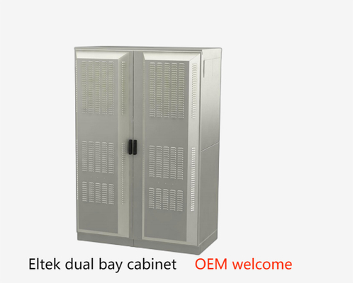 OEM 19 Inch Outdoor Power Cabinet Telecom Enclosures 15U 22U