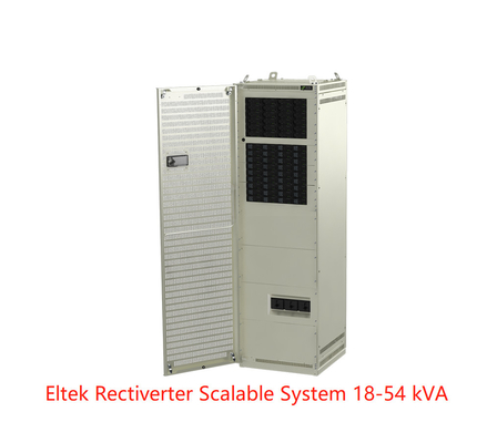 Eltek Rectiverter Sistem dalam ruangan Sistem yang dapat diskalakan 18-54 kVA dengan input A & B, AC opsional (CIEJ3642.xxxx)