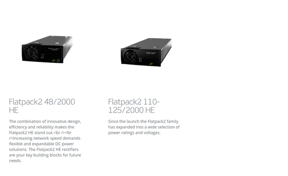 Eltek Flatpack2 Wall Box Sistem Tenaga Flatpack 24VDC 30VDC 48VDC