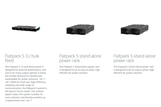 Eltek Flatpack S 1U Bulk Feed untuk Solusi Daya 24V 36V 48V DC (CTOS0301.XXX)