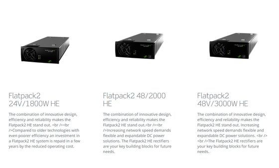 CE UL Eltek FP2 Sistem Daya Flatpack Darurat M204EP.000