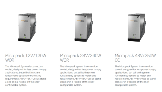 Sistem Eltek Micropack 120W1000W 12V 24V 48V pilihan dengan pengontrol kompak P/N: 241120.911 P/N: 241120.920 P/N: 241120.901