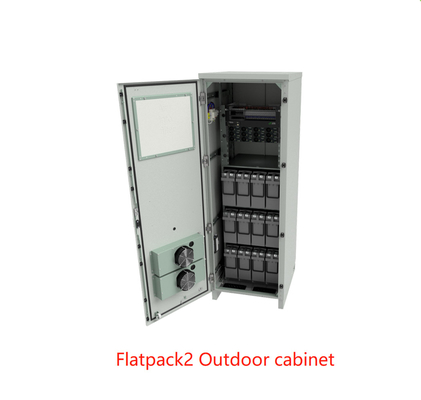 Kabinet Telekomunikasi Luar Ruangan Eltek Flatpack2 36KW IP55 -48Vdc 700A